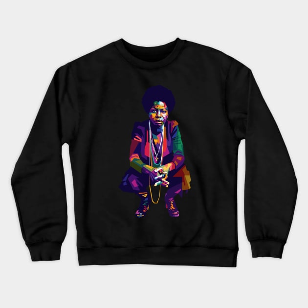 Nina Simone Crewneck Sweatshirt by RJWLTG